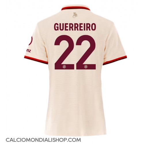 Maglie da calcio Bayern Munich Raphael Guerreiro #22 Terza Maglia Femminile 2024-25 Manica Corta